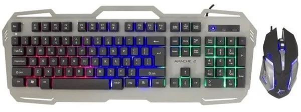 White Shark GMK-1801 Apache 2 - Gamingtangentbord - Engelska - UK